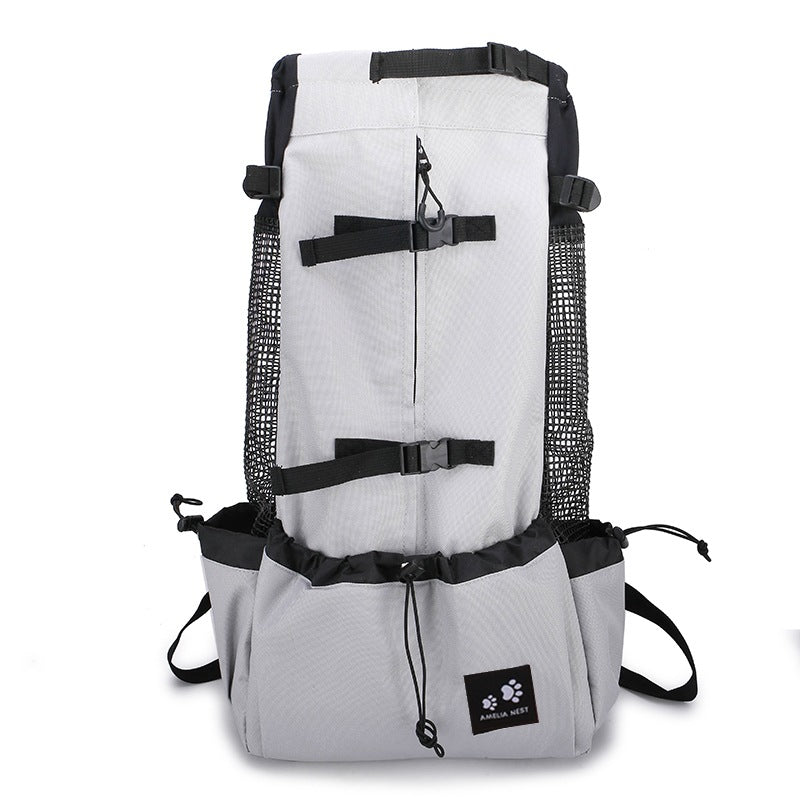 Dog Carrier Backpack, Dark Grey, Size M - image 4