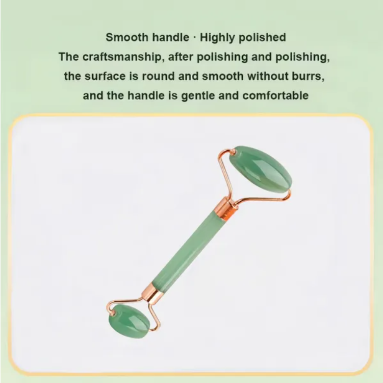 Jade Roller and Gua Sha Set, Green - image 4