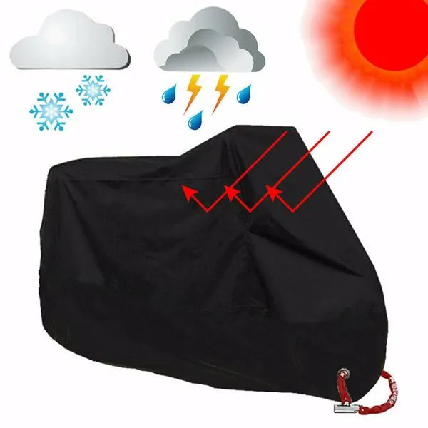 Waterproof Heavy-Duty Motorcycle Cover, 3XL - image 4