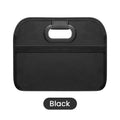 Collapsible Car Trunk Storage Bin, Black