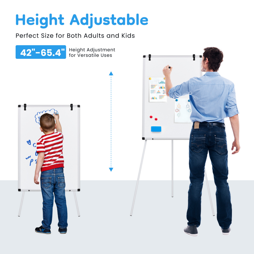 Magnetic Whiteboard with Tripod Easel, 36 x 24 in - image 5