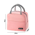 Insulated Lunch Tote, Pink