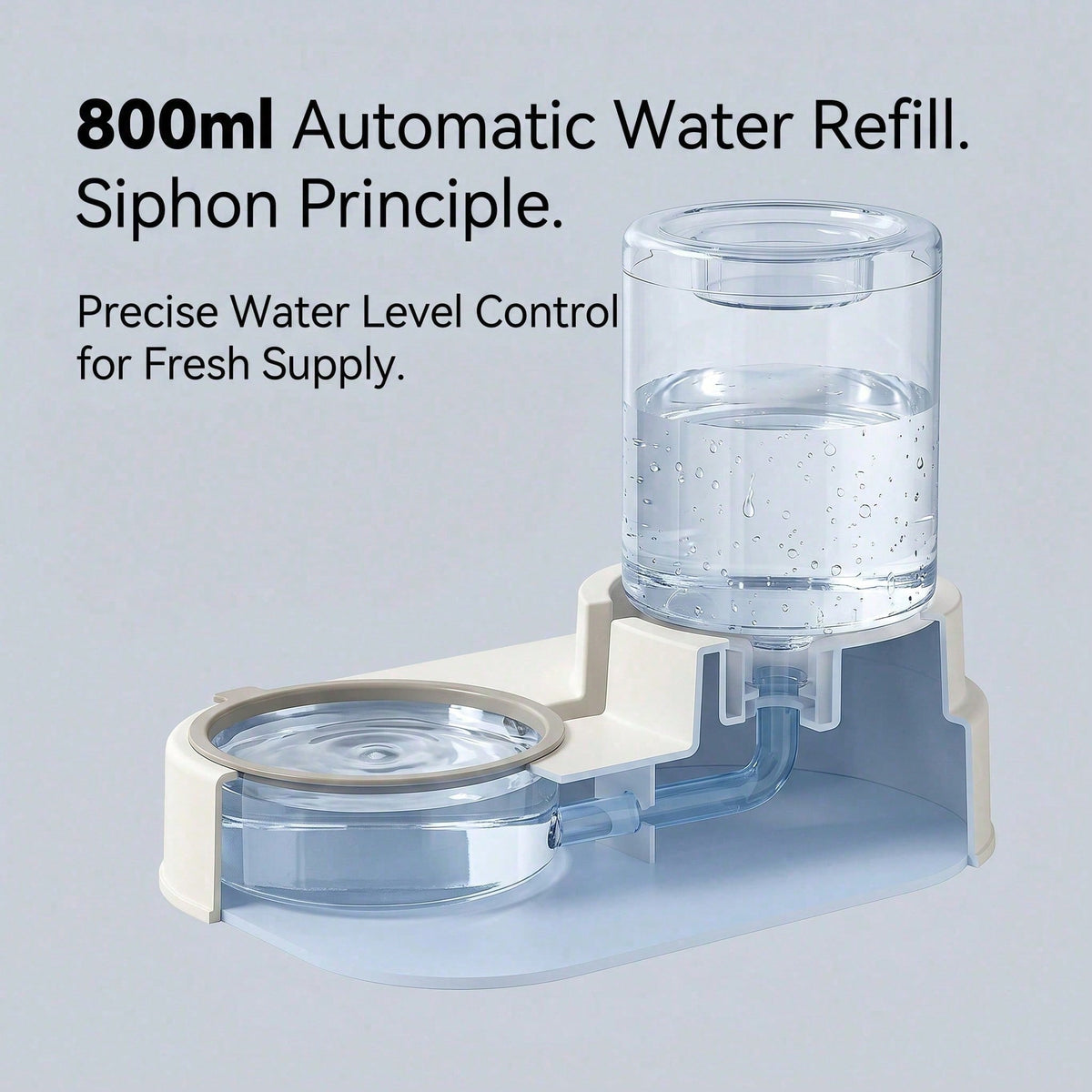 2-in-1 Gravity Pet Feeder and Waterer - image 10