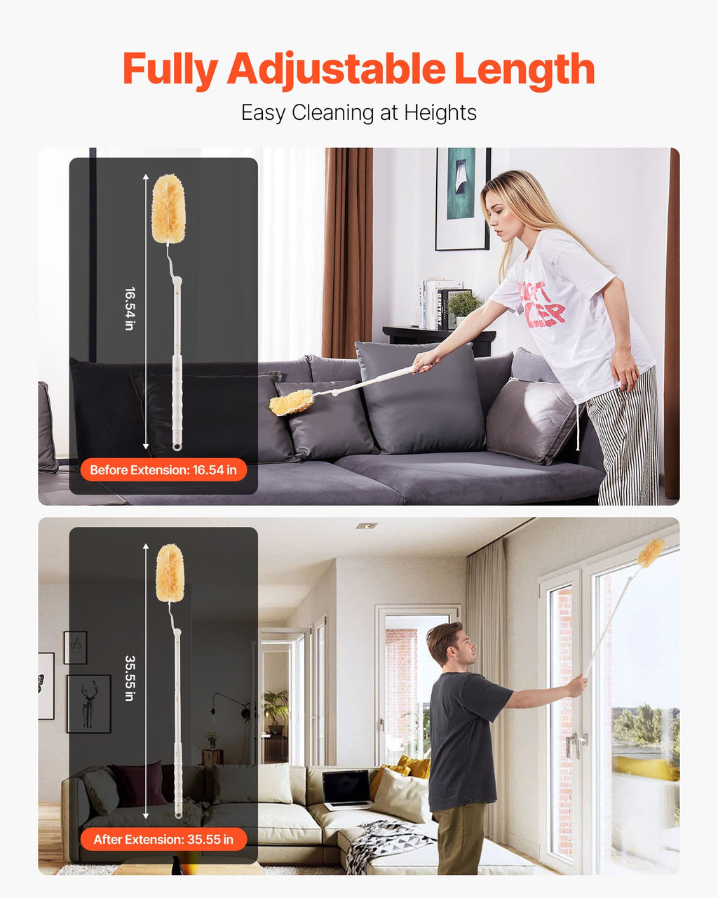 Extendable Duster with 10 Refills - image 4