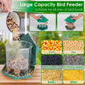 Hanging Gazebo Wild Bird Feeder, 6 Ports