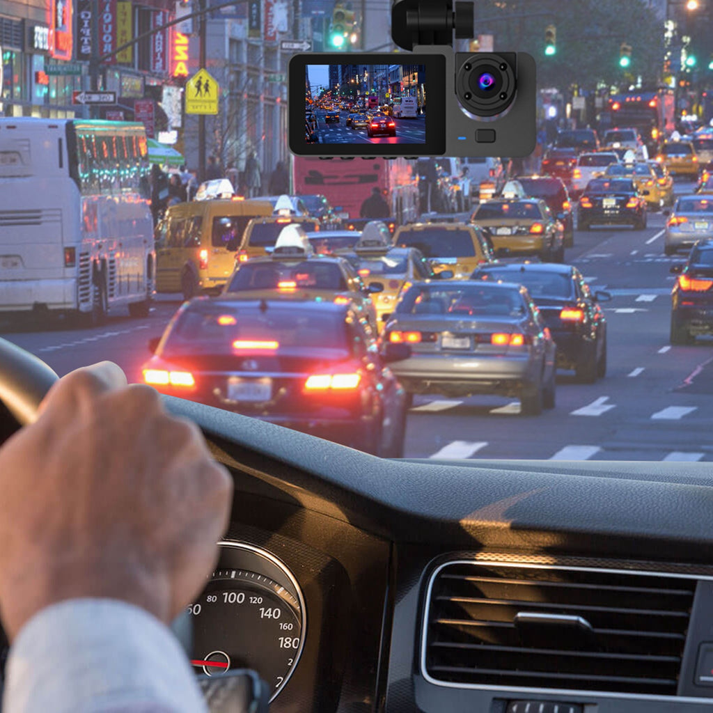 3-Channel Dash Cam, Front, Inside & Rear - image 9