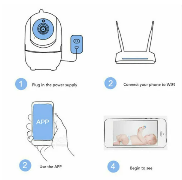 1080P WiFi Indoor Security Camera - image 4