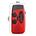 Hand Crank Solar Emergency Radio with Flashlight