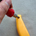 Mini Ratcheting Screwdriver with Bits, Red