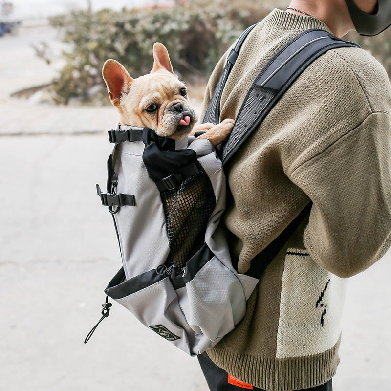 Dog Carrier Backpack, Dark Grey, Size M - image 2