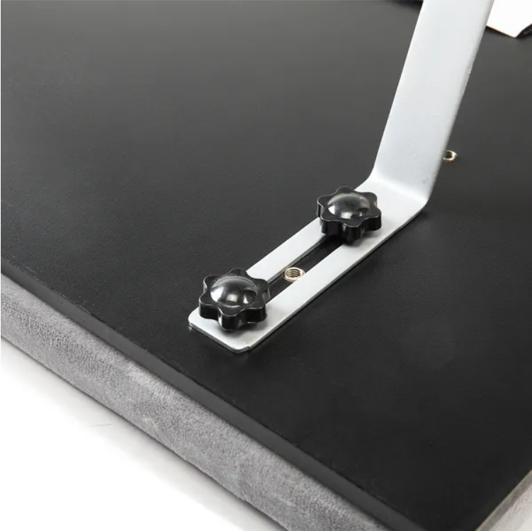Cat Window Perch Shelf with Cushion, Black and Grey - image 2