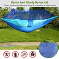 Double Camping Hammock with Mosquito Net