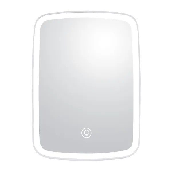 Rechargeable Lighted Makeup Mirror, 6 x 8.6 in - image 3