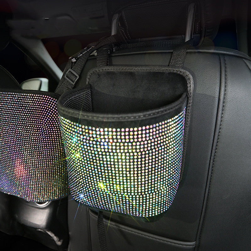 Rhinestone Car Seat Storage Pocket - image 5