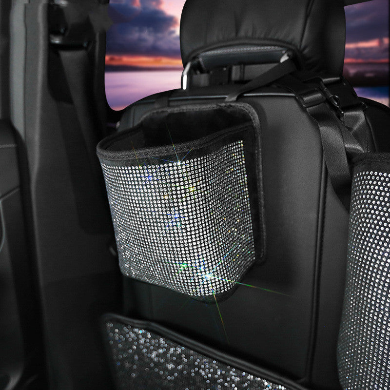 Rhinestone Car Seat Storage Pocket - image 2