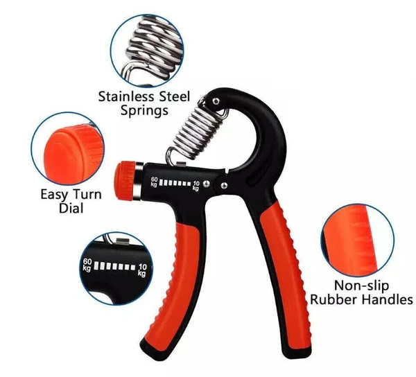 Adjustable Hand Grip Strengthener, 22-132 lb - image 2