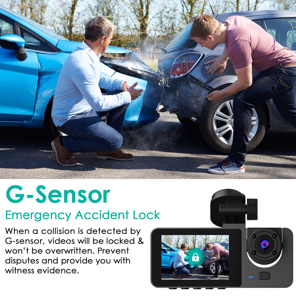 3-Channel Dash Cam, Front, Inside & Rear - image 8