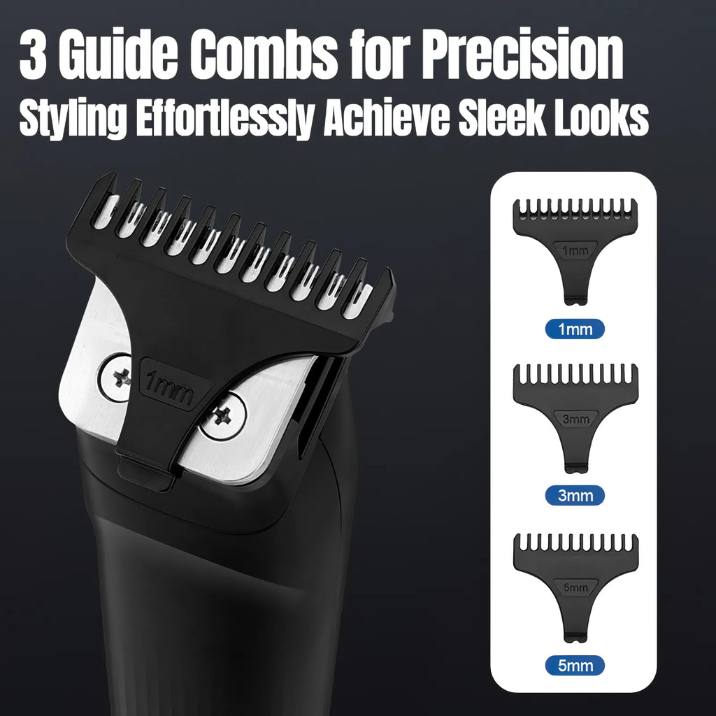 Men's 3-in-1 Beard Trimmer and Grooming Kit - image 8