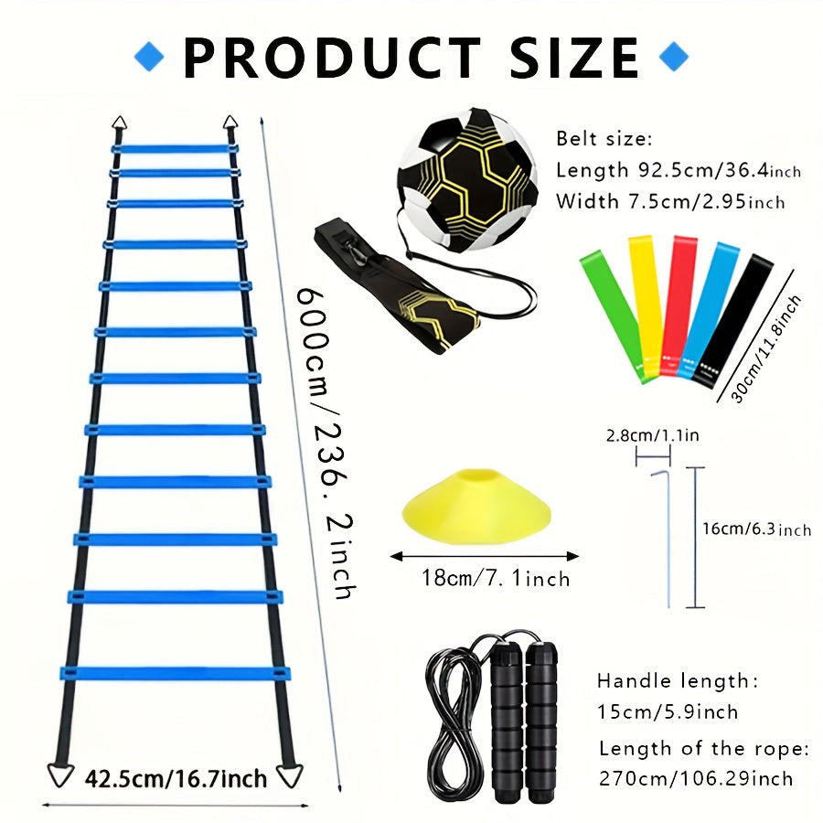 Agility Ladder Training Set with Cones - image 3