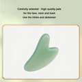 Jade Roller and Gua Sha Set, Green