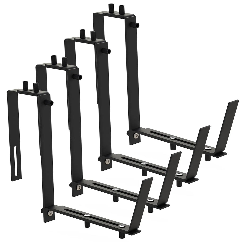 Adjustable Railing Planter Box Brackets, 4 Pack - image 8