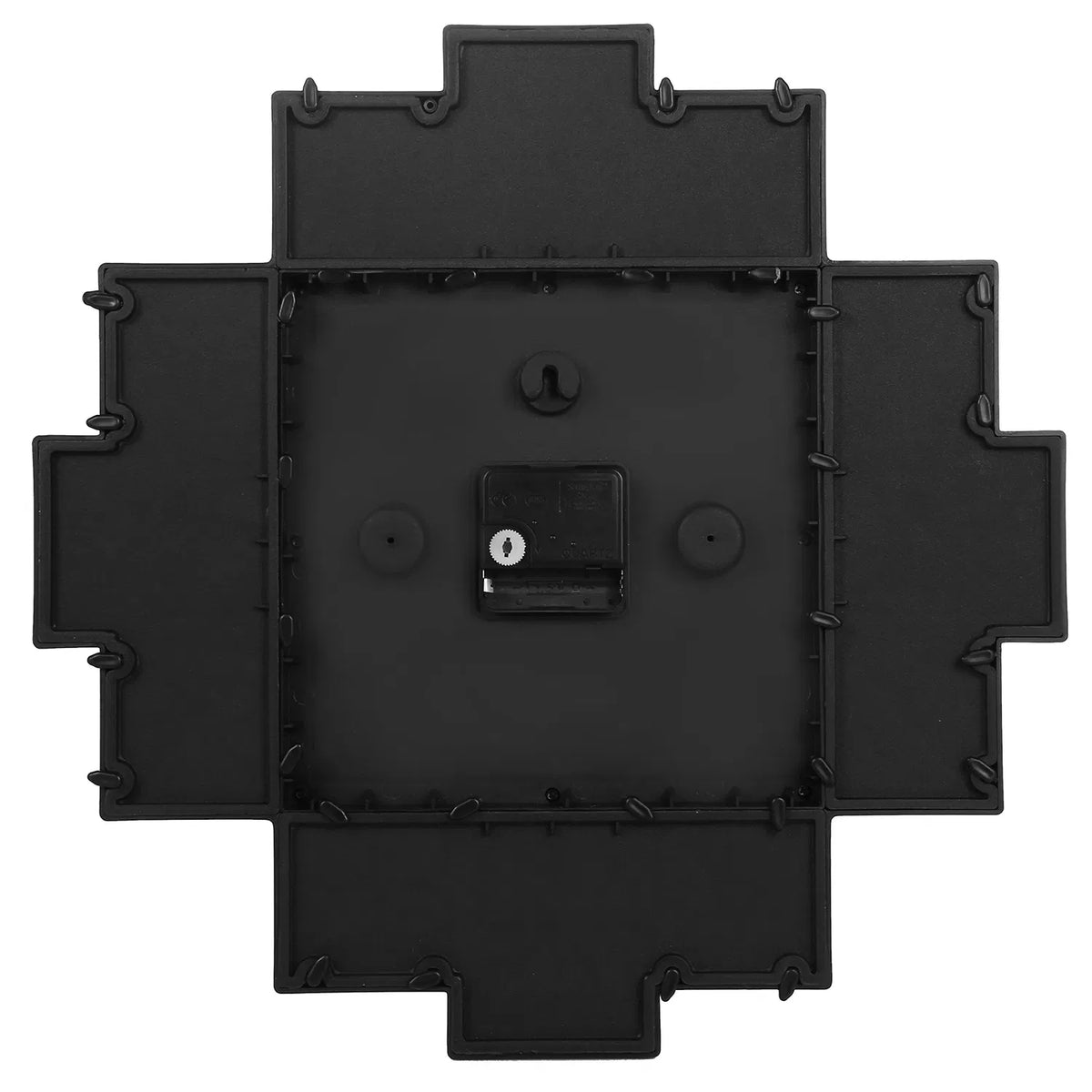 Photo Collage Wall Clock, 12 Frames, Black - image 3