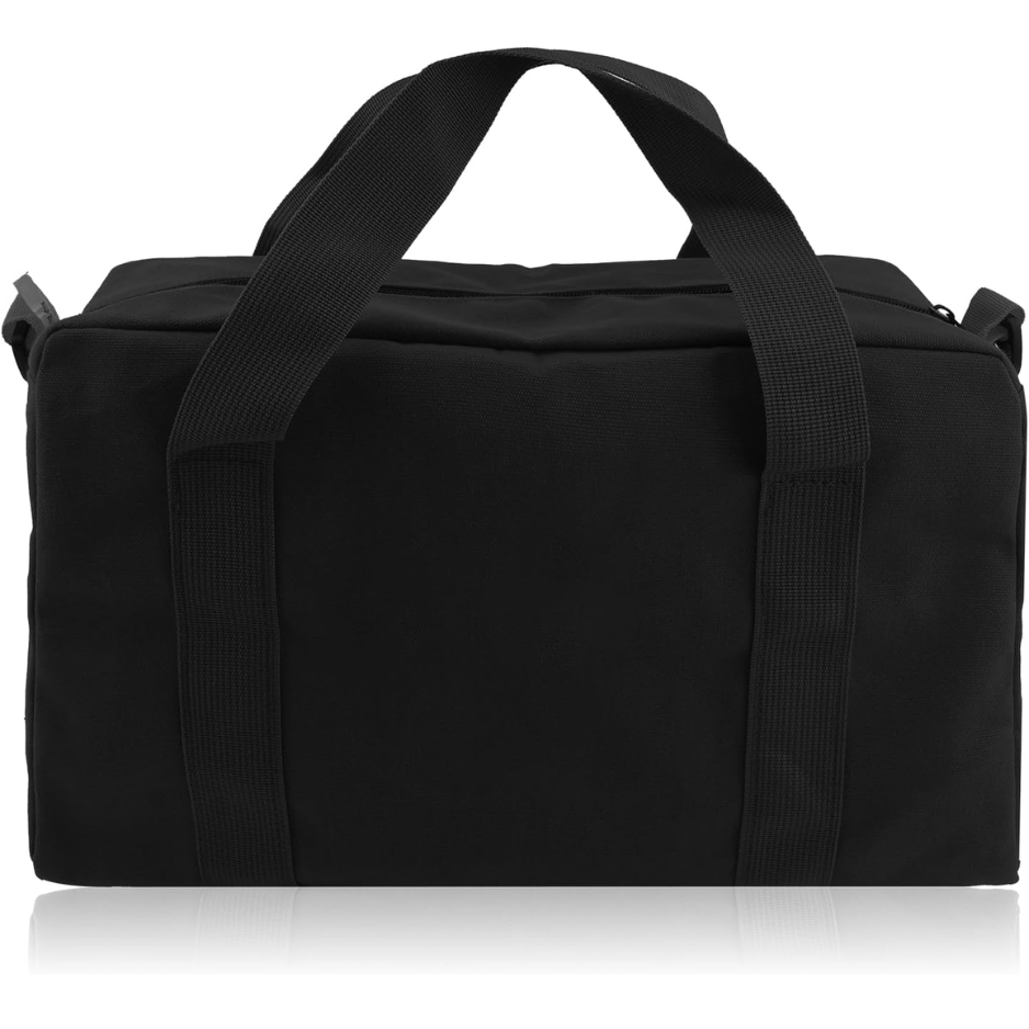 Canvas Close-Top Tool Bag, 12 in, Black - image 4
