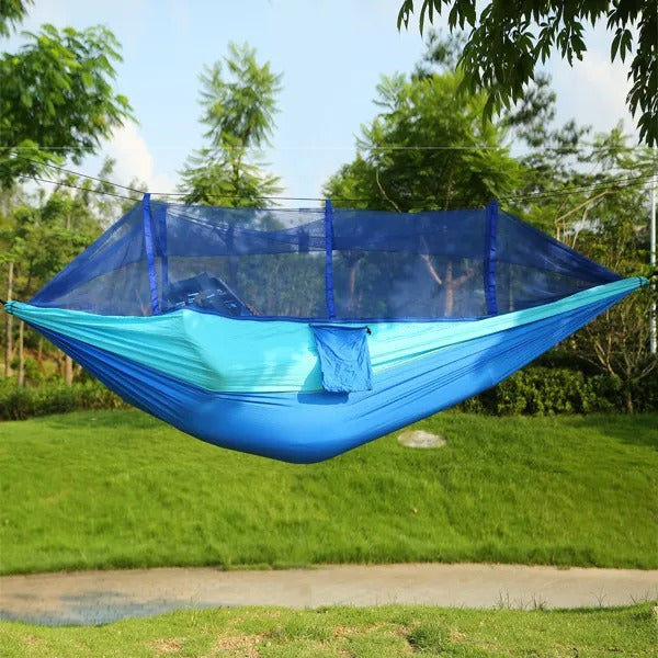 Double Camping Hammock with Mosquito Net - image 2