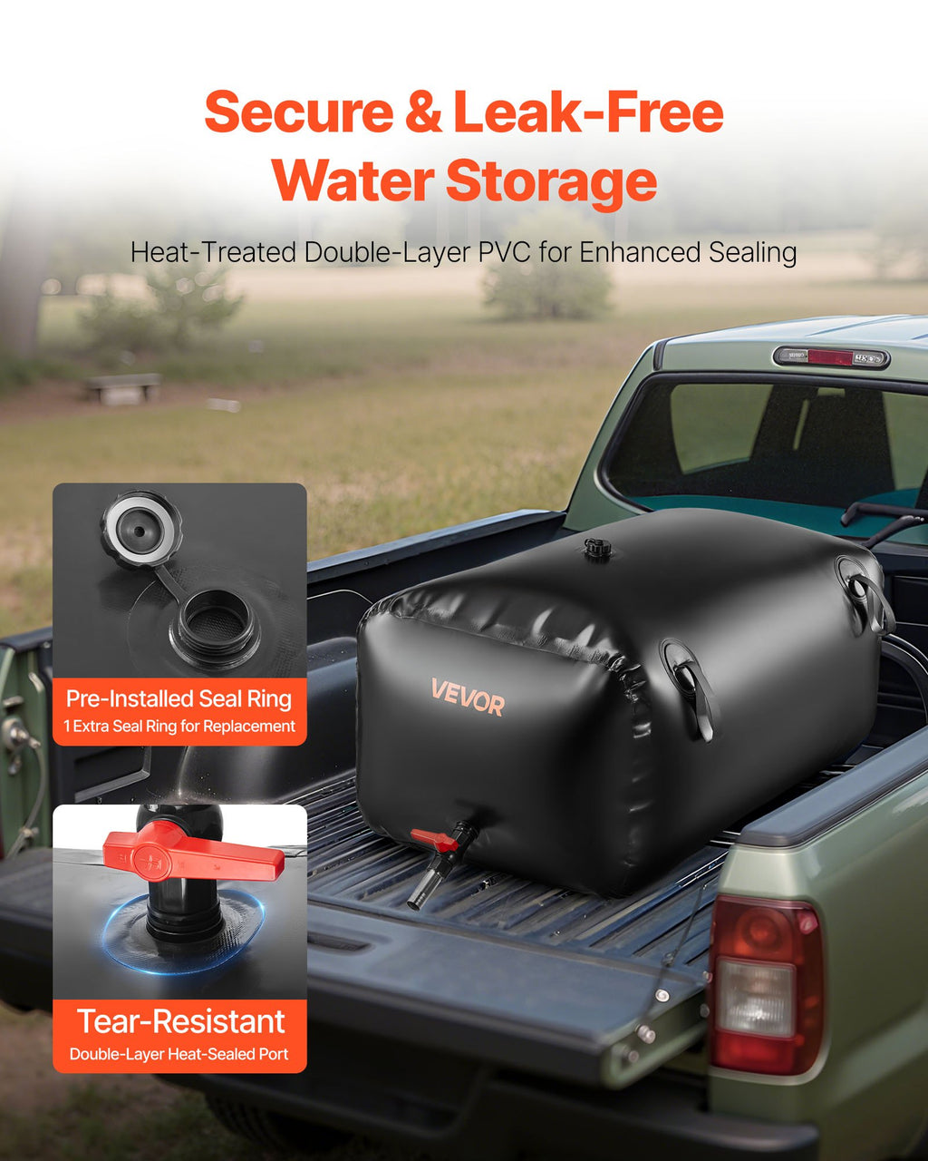 Collapsible Water Storage Bladder, 63.4 Gal - image 4