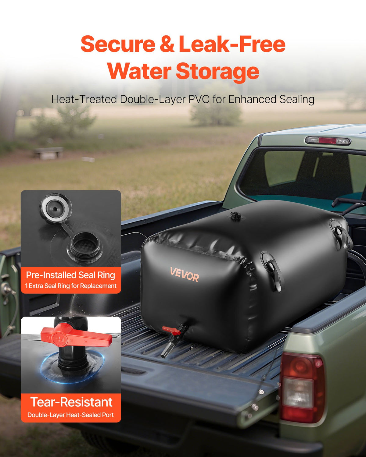 Collapsible Water Storage Bladder, 63.4 Gal - image 4