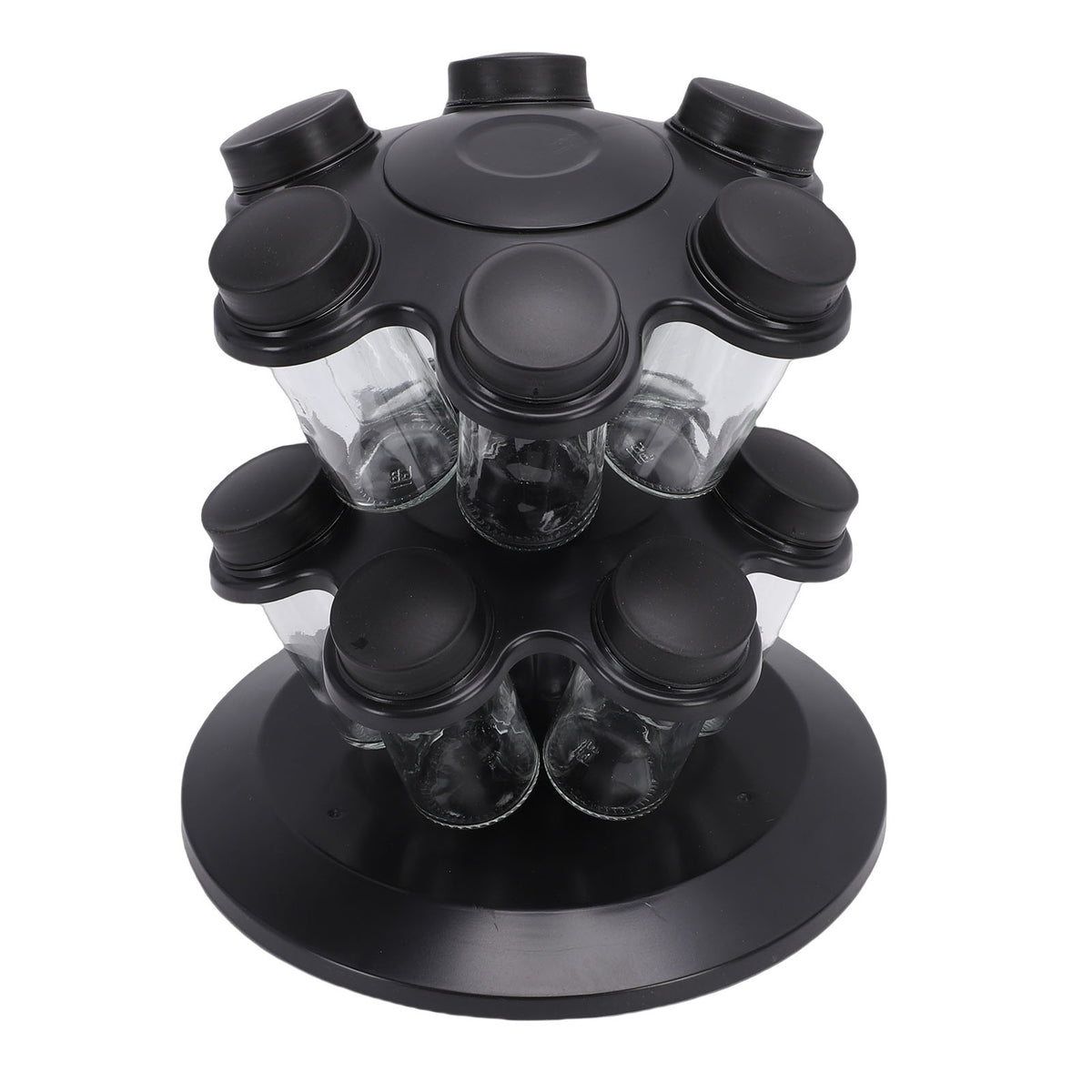 Rotating Glass Spice Jar Rack - image 3