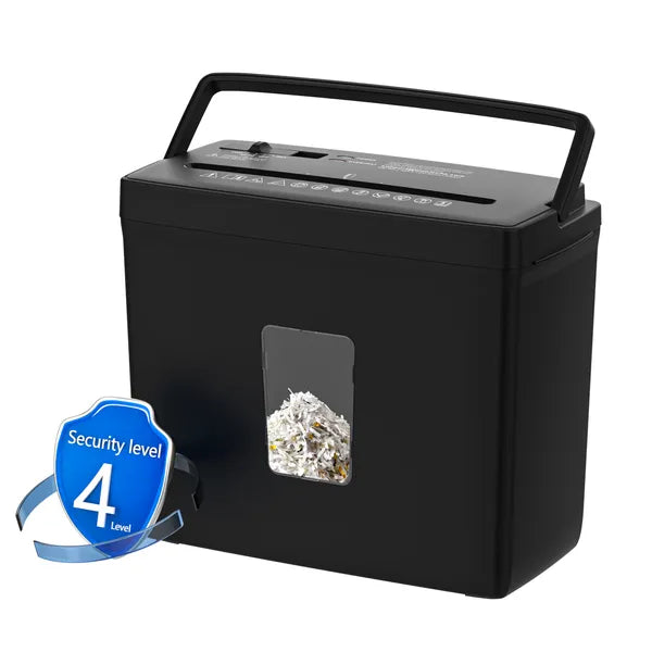 Crosscut Paper Shredder, 5 Sheet, P-4 - image 5