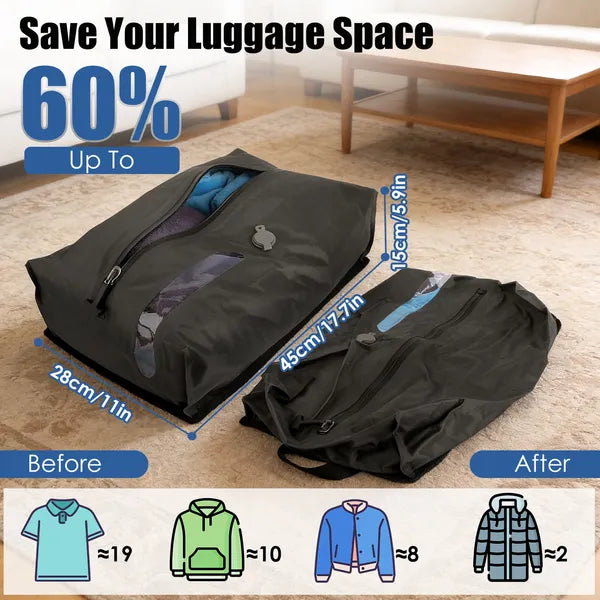 Travel Vacuum Storage Bags with Hand Pump - image 6