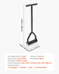 Manual Lawn Aerator, 15 Spikes, Foot Plate