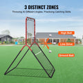 Baseball and Softball Rebounder Net, 3 x 4.5 ft