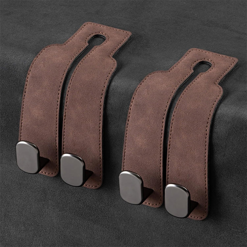 Leather Headrest Hook with Phone Holder - image 7