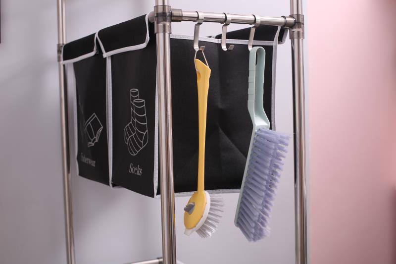 3-Tier Laundry Sorter with 4 Removable Bags - image 5