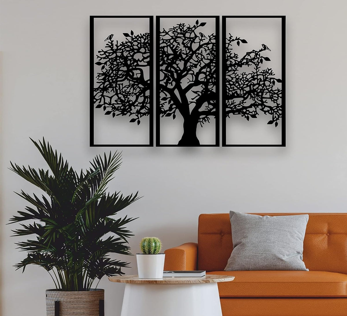 Tree of Life Metal Wall Art, 3 Panels - image 4