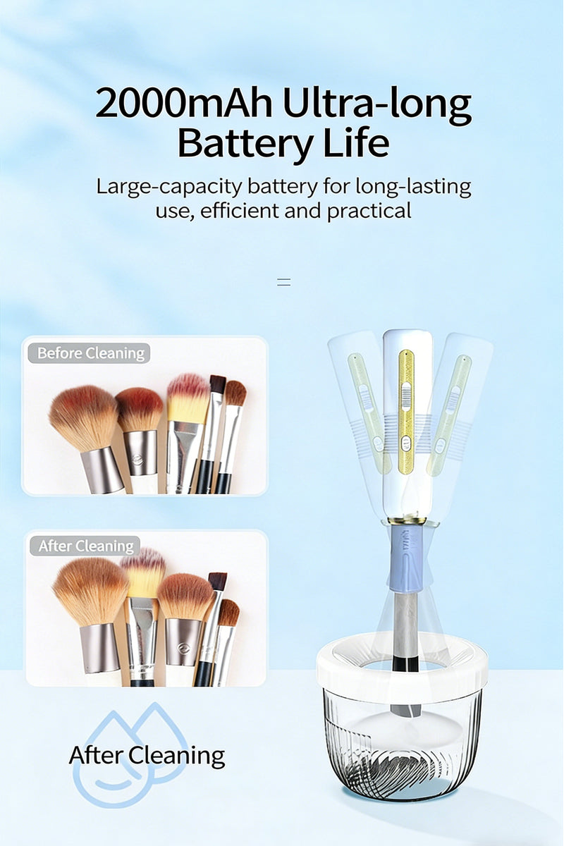 Electric Makeup Brush Cleaner and Dryer - image 3