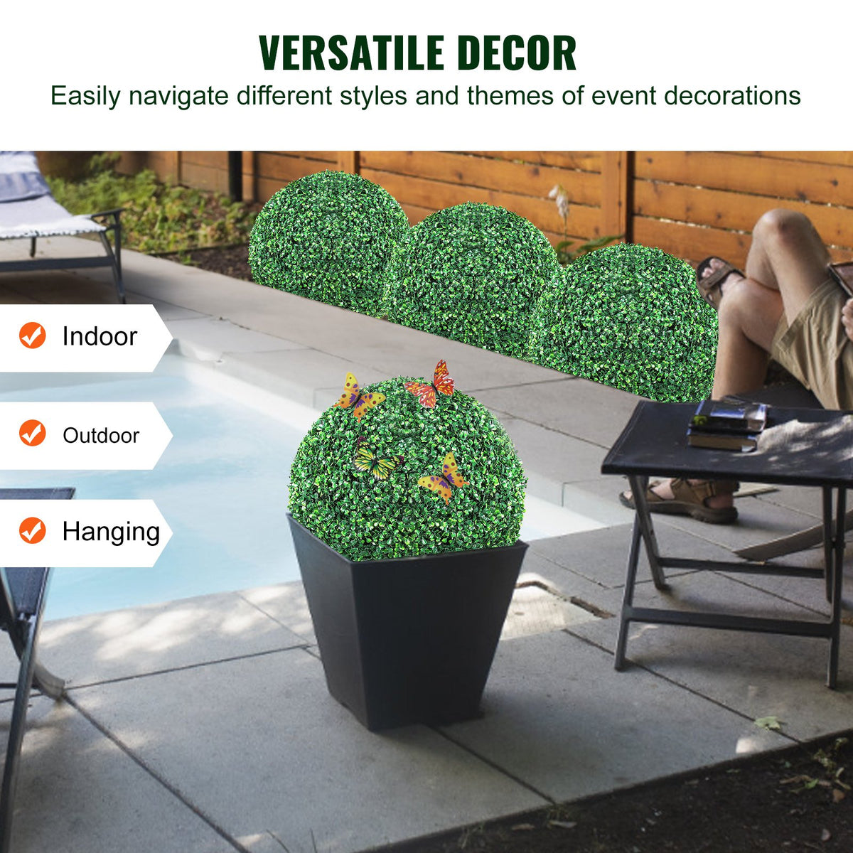 Artificial Boxwood Topiary Balls - image 6