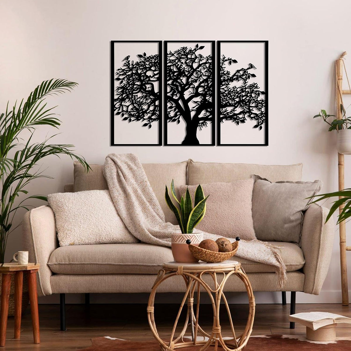 Tree of Life Metal Wall Art, 3 Panels - image 8