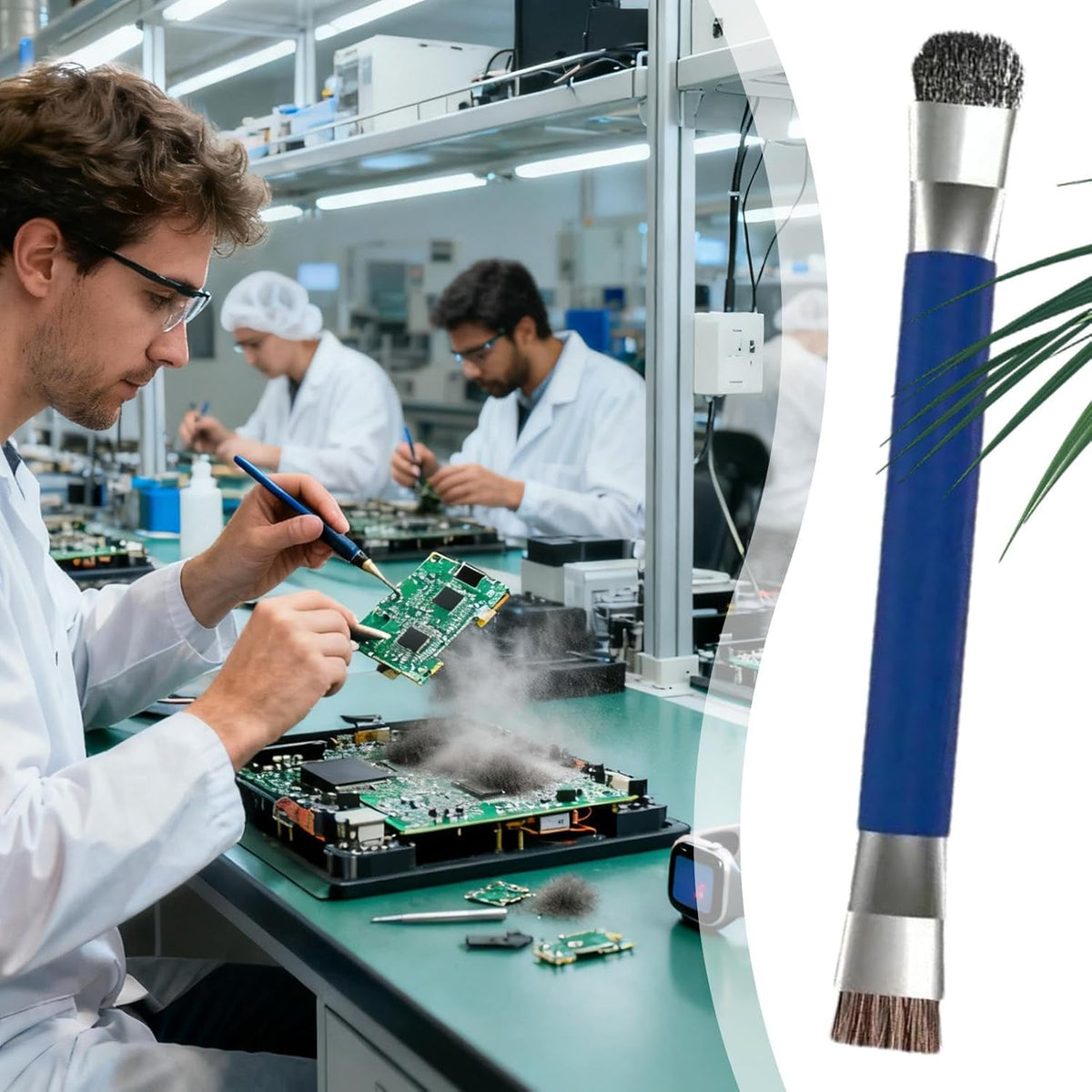 Anti-Static Precision Cleaning Brush, 5.5 in - image 4