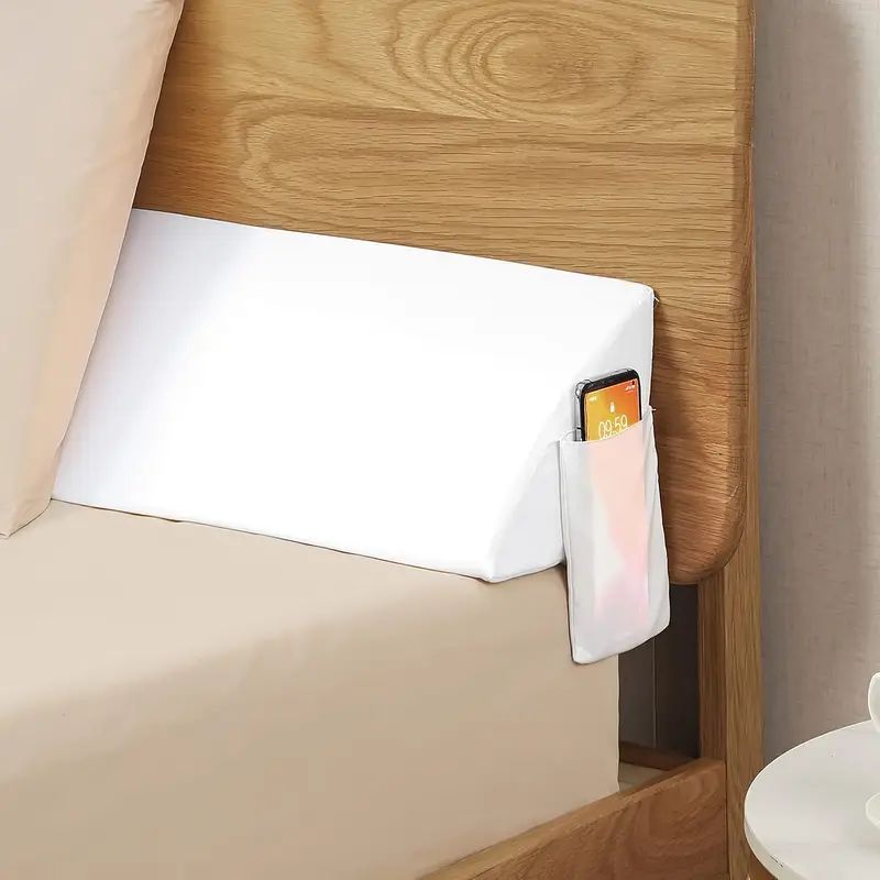 Bed Gap Filler Pillow, 54 x 6 x 10 in, Gray - image 10