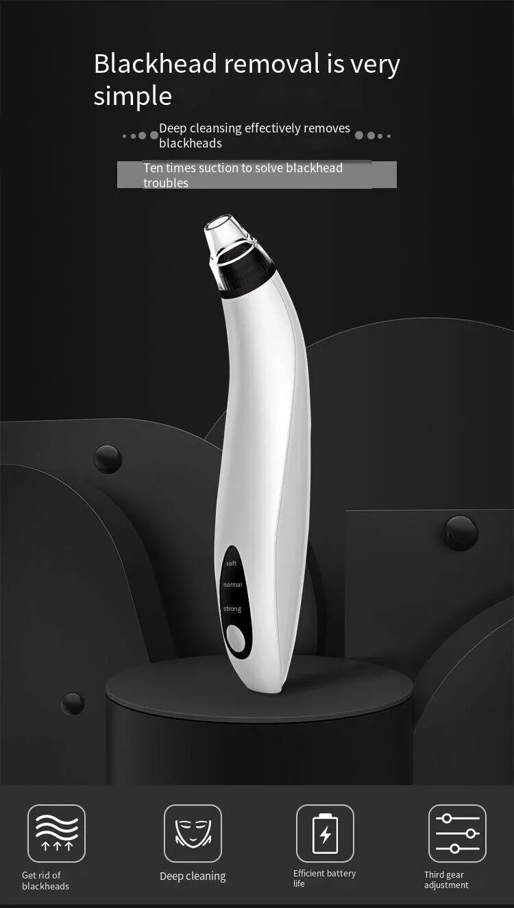 Electric Pore Vacuum Blackhead Remover, White - image 6