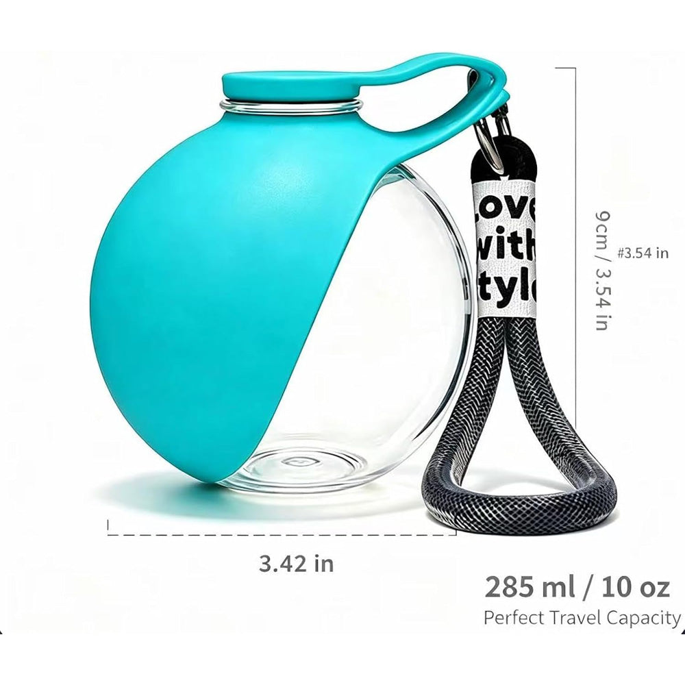 Dog Water Bottle, 285 ml, Pink - image 4