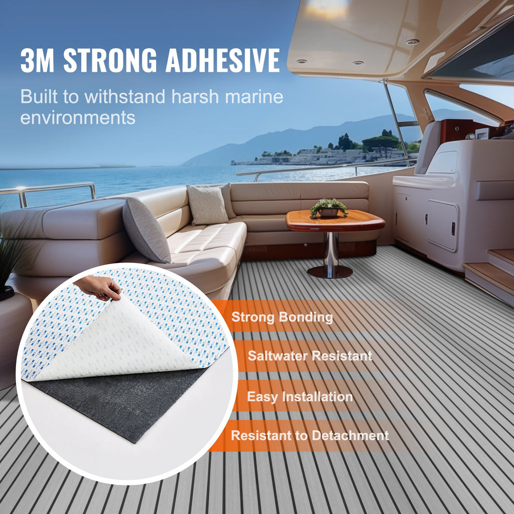 EVA Foam Boat Decking Sheet 94.5 x 35.4 in - image 5