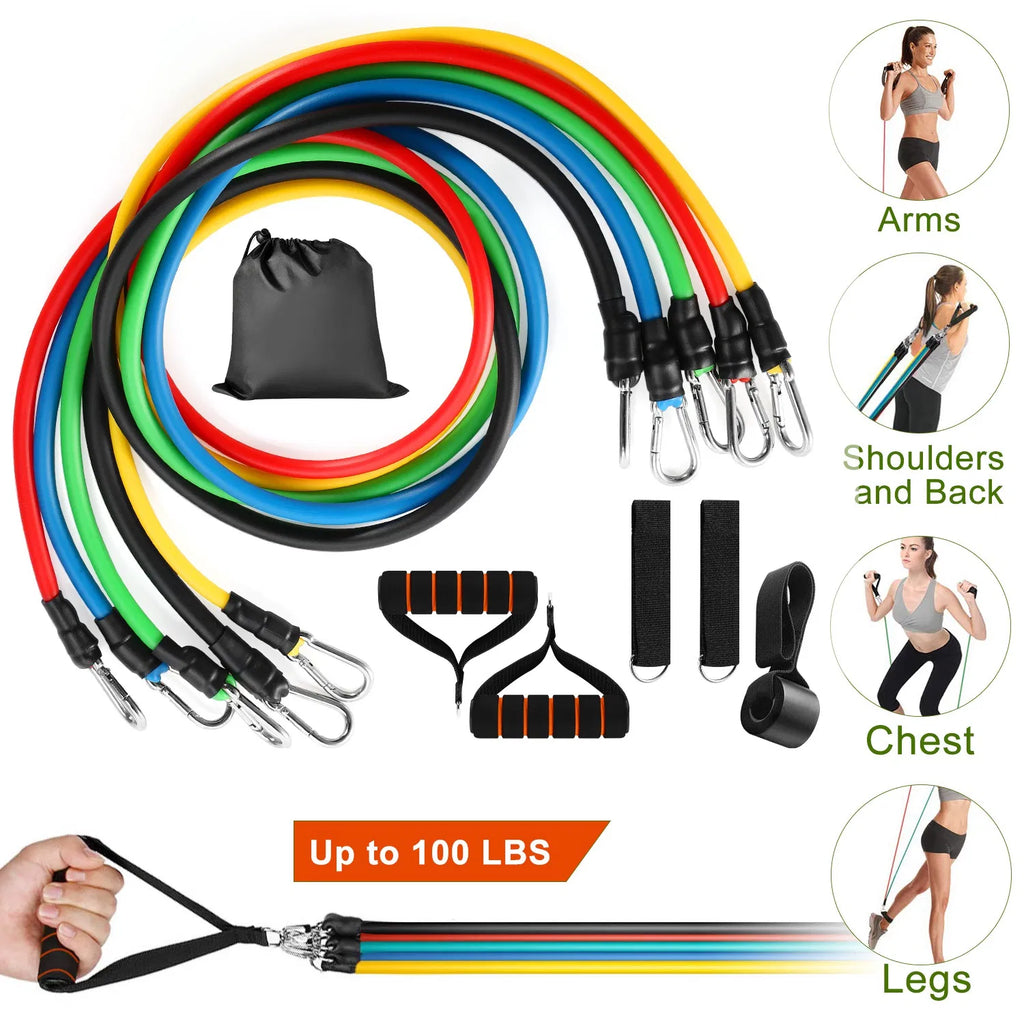 Resistance Bands Set, 11 Pieces - image 5