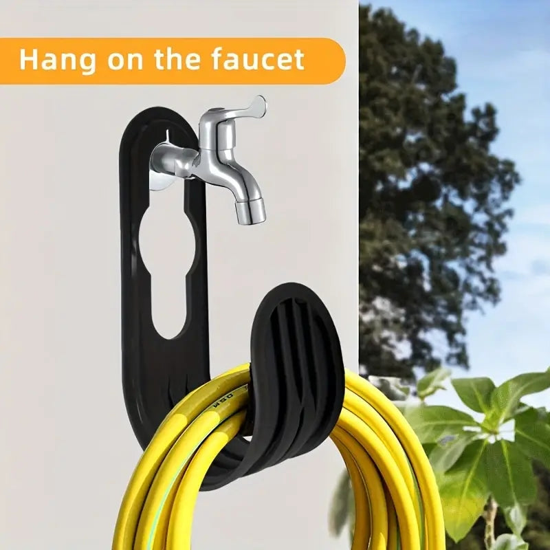 Garden Hose Hanger, 2 Pack, Green - image 8