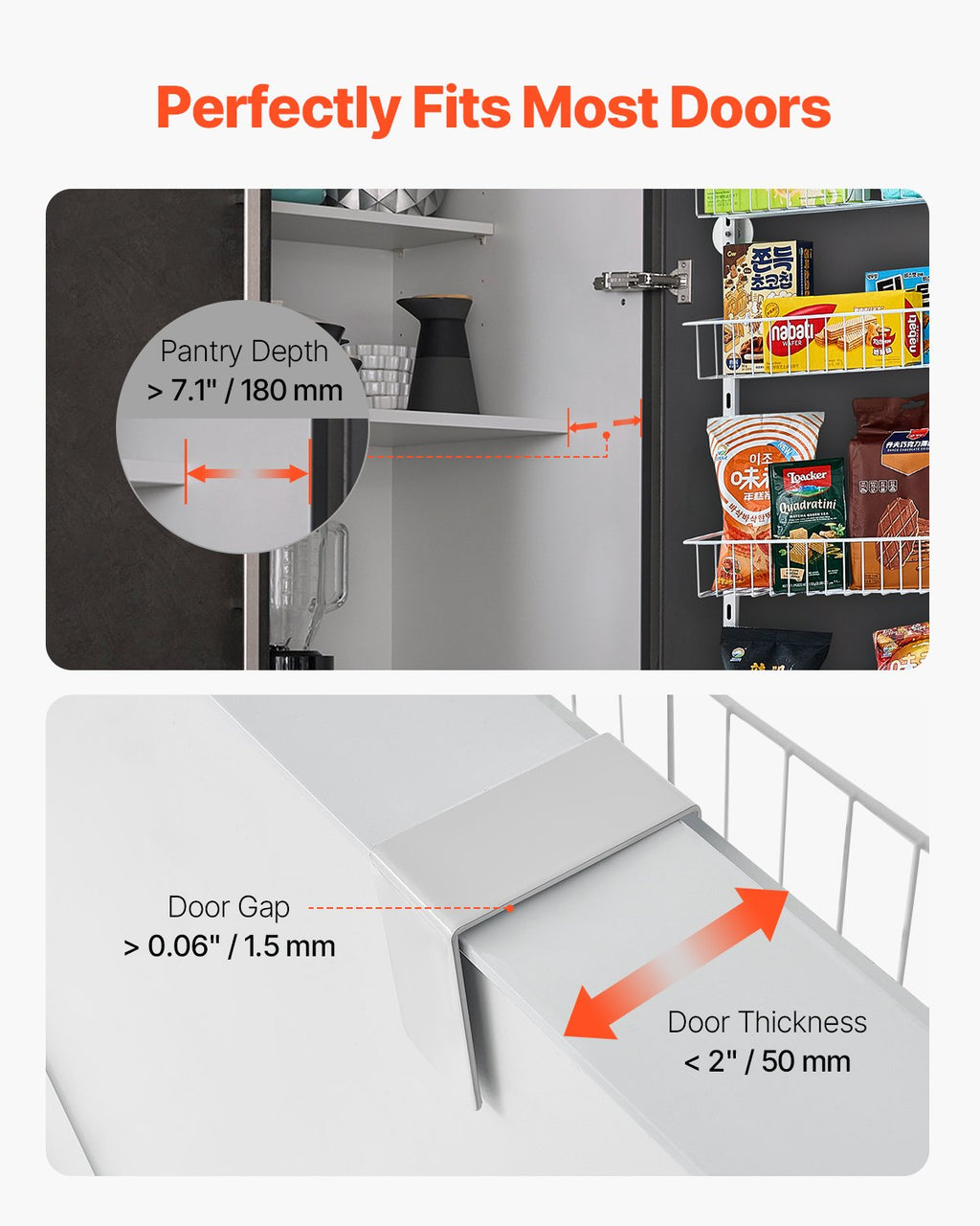 10-Tier Over-the-Door Pantry Organizer - image 3