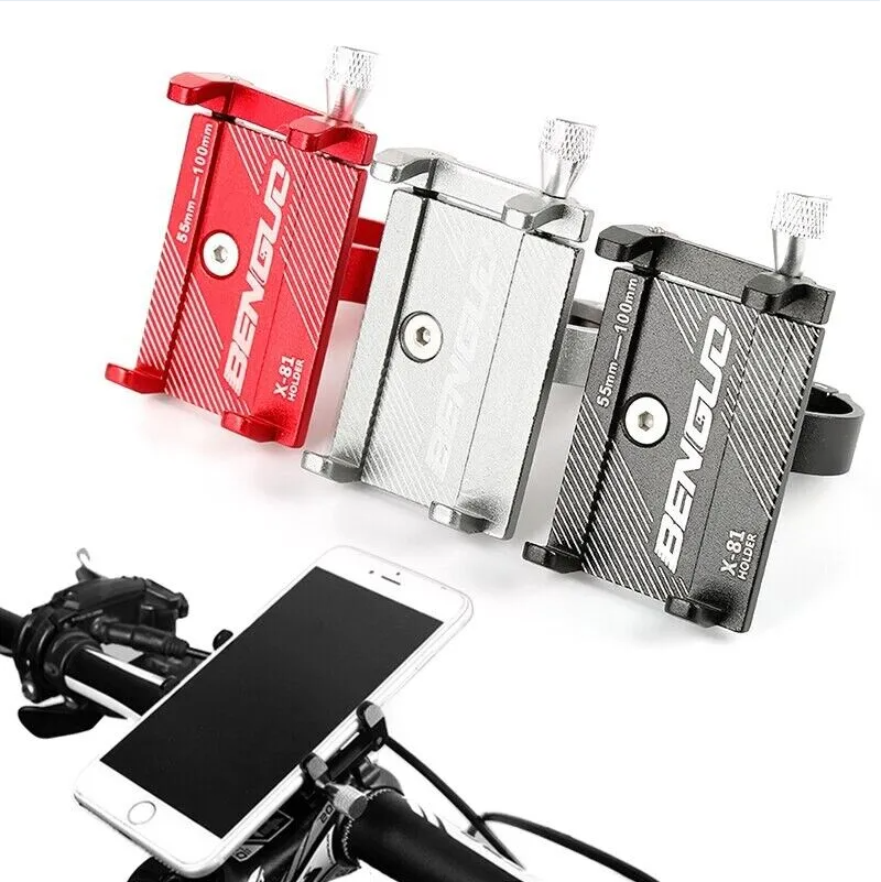 Aluminum Bike Phone Mount, Silver - image 6